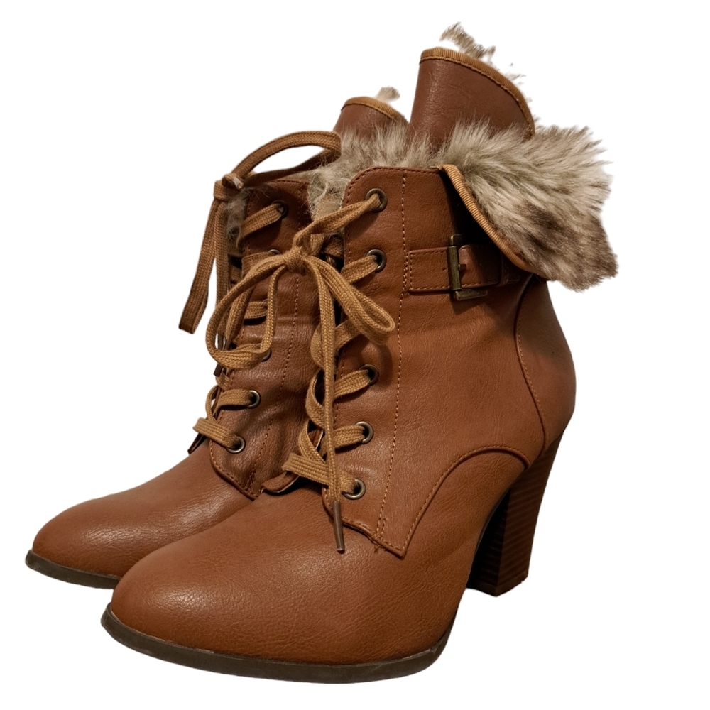 Just Fab boots size 10 EUC - Picture 6 of 8